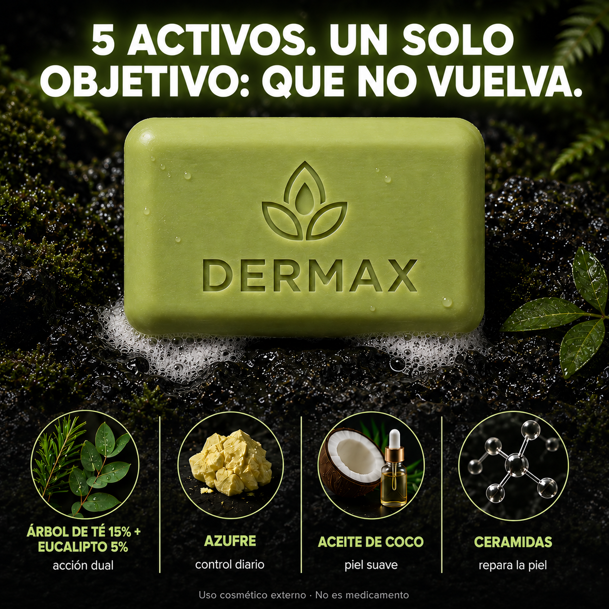 Jabón Antifúngico Dermax™